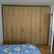 Kleiderschrank aus Eiche Vollholz, geölt