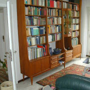 Schrankwand Rüster, passend zu Teakmöbeln aus den 60ern