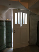 Haustür mit Oberlicht - Innenansicht