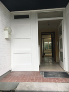 Haustüranlage in weiß