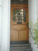 Haustür in Eiche (Nachbau einer Jugendtiltür)