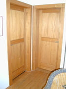 Zimmertüren in Fichte gebeizt