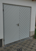 doppelflügeliges Garagentor