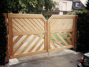 Gartentor in Lärche