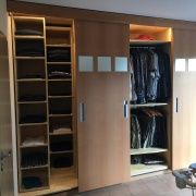 Fronten in Tischlerplatte Buche, geölt