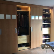 Innenleben in Dreischichtplatte Fichte gewachst