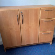 Sideboard in Tischlerplatte Buche, geölt