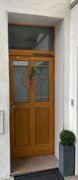 Haustür mit Oberlicht