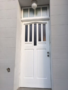 Haustür mit Oberlicht - Außenansicht