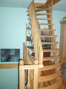 Treppe in Esche