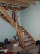 Treppe in Esche